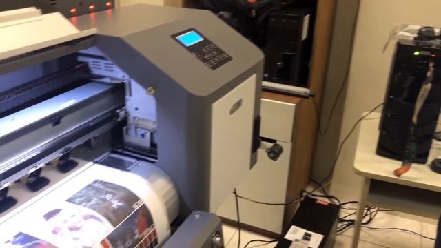 Instalação plotter sublimática New Prismajet DX 1601w смотреть онлайн