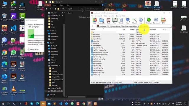 Install WordPress on localhost - xampp Step By Step | WordPress for Beginners смотреть онлайн