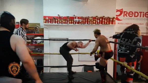 VWA "Бой с ленью": Самди, Александр Набиев и Юрий Чистяков vs Виктор Жнец, Серп и Молот