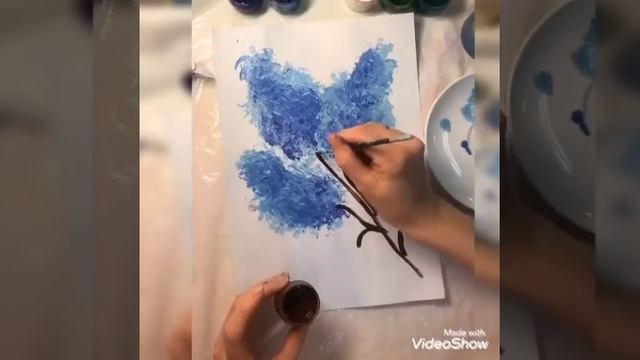 Рисование «Букет сирени» смотреть онлайн