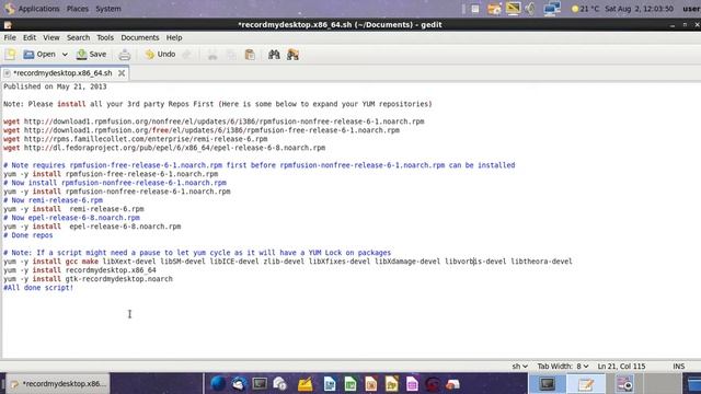 Republish of CentOS 6.5 x86_64 RecordmyDesktop (gtk-recordmydesktop.noarch) смотреть онлайн