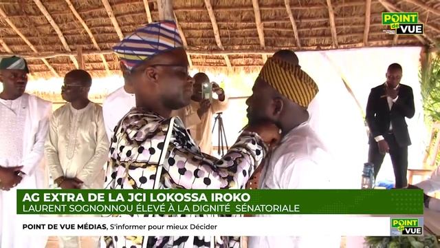 JCI LOKOSSA IROKO: AG EXTRA et Distinction sénatoriale de Laurent SOGNONNOU смотреть онлайн