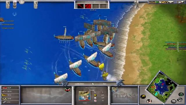 AoT S29, D1, R5, PoV+Team Com - TM vs. EoM, G2 - Age of Mythology: The Titans Clan League, Season 2 смотреть онлайн