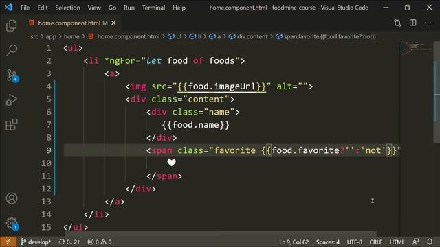 Build Your First Food Website Using ANGULAR - Part 5 - Adding Food Details To The Cards смотреть онлайн