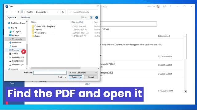 Convert PDF to Word | How to convert a PDF to Word | Convert PDF to editable Word #convertpdftoword смотреть онлайн