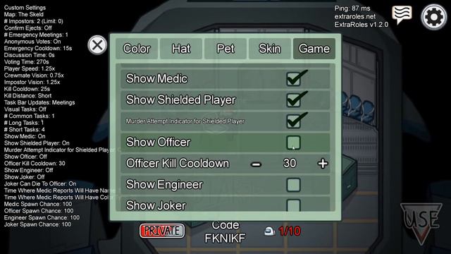Among Us New Roles Mod (Engineer, Medic, Officer & Joker) смотреть онлайн
