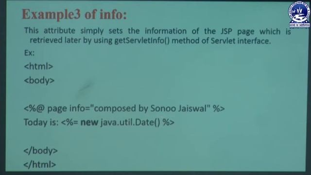 JAVA - Directives in JSP смотреть онлайн