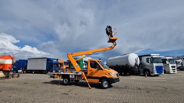 SEL 5837 | Mercedes-Benz Sprinter Hubarbeitsbühne смотреть онлайн