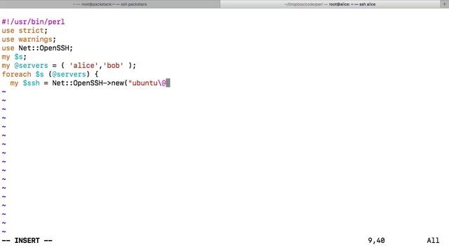 Running Commands Remotely with PERL Net::OpenSSH смотреть онлайн