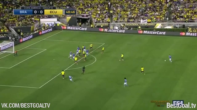 Бразилия 0:0 Эквадор. Обзор матча и видео голов смотреть онлайн