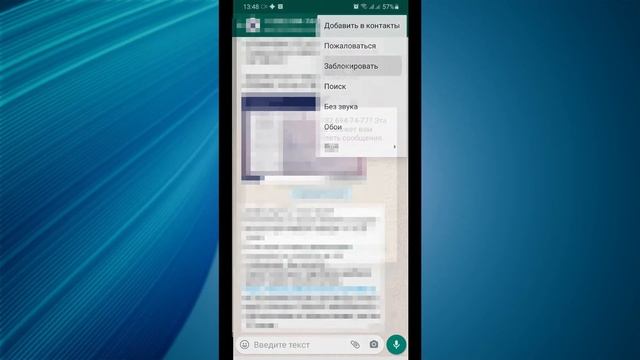 Как заблокировать в ватсапе (человека, контакт, номер) смотреть онлайн