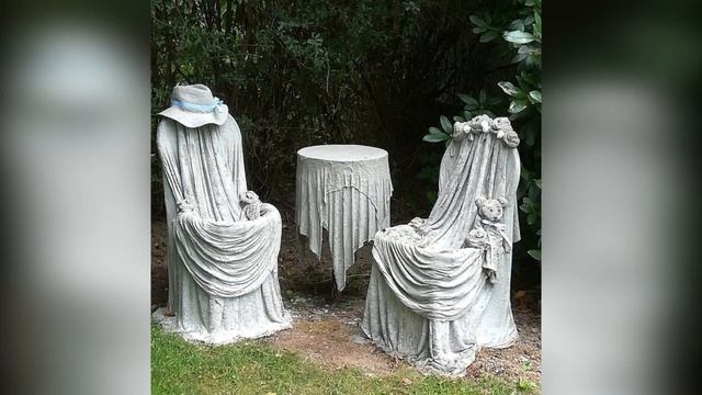 50 идей садового декора из цемента. Крутые самоделки из цемента. 50 Zementideen / 50 Cement Ideas