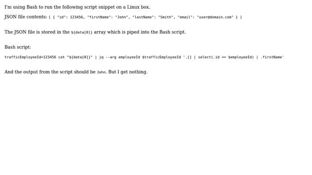 Unix & Linux: Parsing JSON with JQ смотреть онлайн