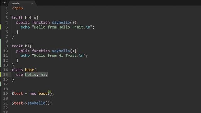 PHP OOP Traits Method Overriding Tutorial in Hindi / Urdu смотреть онлайн