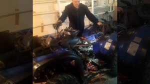 квадроцикл стелс .провалы на оборотах