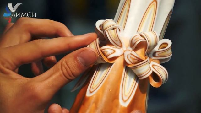 Резная свеча ручной работы "Сгущённое молоко и кофе". Мастер класс от свечной мастерской ДИМСИ смотреть онлайн