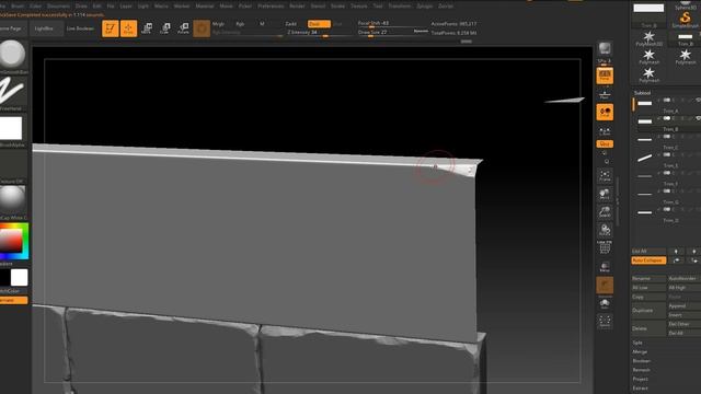 Sculpting Trim Sheets in ZBrush - Trim Texture Tutorial Part 2 смотреть онлайн