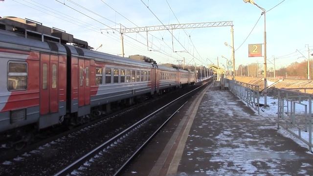 ЭД4М-0430, платформа Калинина смотреть онлайн