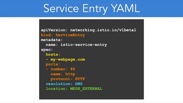 11 12 Istio Service Entry смотреть онлайн