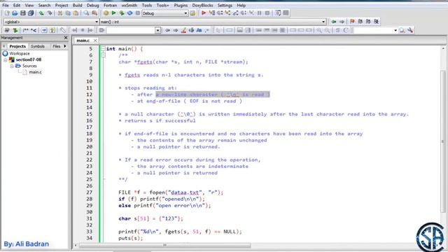 How to read strings from file using fgets( ) function in c programming смотреть онлайн