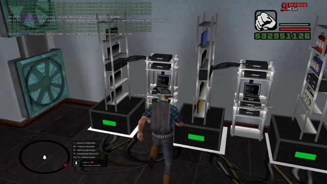 Запустил майнинг ферму в ГТА САМП Аризона РП Меса. смотреть онлайн