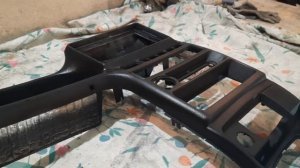 консоль на ваз 2113 2114 2115 под 2 din магнитолу #тюниг #автозвук #изготовление дверных карт