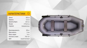 АКВА МАСТЕР 300 ТР! ОБЗОР НАДУВНОЙ ЛОДКИ ПВХ