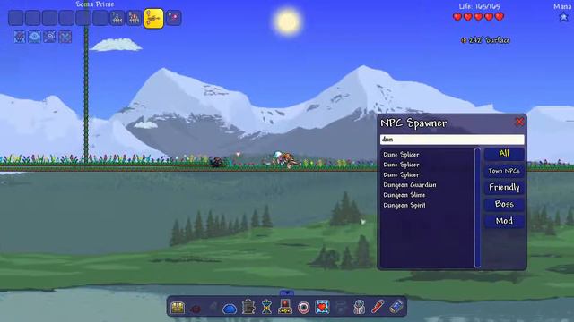 Terraria dungeon guardian VS soma prime calamity смотреть онлайн