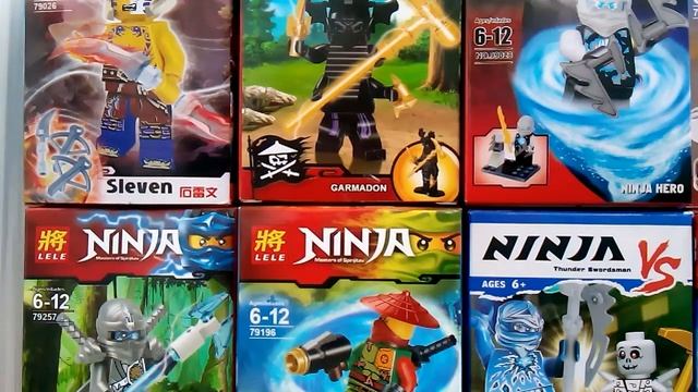 LELE Ninjago Зейн (79196)-ОБЗОР смотреть онлайн