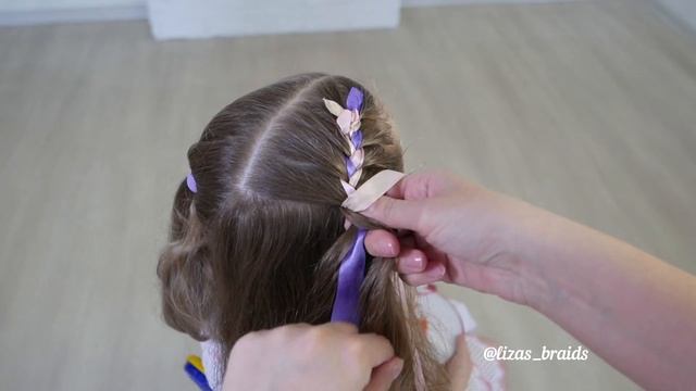 SIMPLE HAIRSTYLES TO MAKE HAIR LOOK GORGEOUS! NATURAL HAIRSTYLES! WEDDING BRAIDS! WEDDING HAIRSTYLE смотреть онлайн