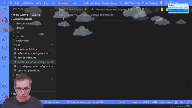 Writing doc about how to use Azure Storate Explorer with AzUrlShortener (Stream 181) смотреть онлайн