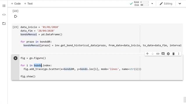 CURVA DE JUROS COM PYTHON (PLOTLY) E DADOS DO INVESTING.COM | Python para Investimentos #13 смотреть онлайн