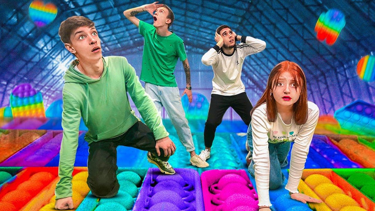 Застелили Весь Пол в Ангаре ПОПыТАМИ и Симпл Димпл !! смотреть онлайн