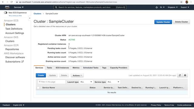 Develop Spring boot REST API in AWS - PART 2 (ECS /ECR/ ECS task) смотреть онлайн