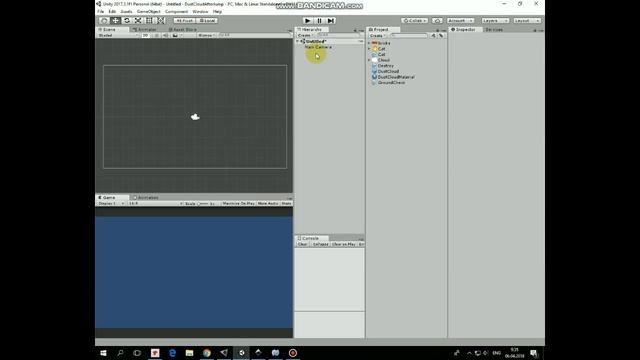Unity 2D Tutorial How To Create Dust Cloud After Jump Effect For Simple Game Using Particle System. смотреть онлайн