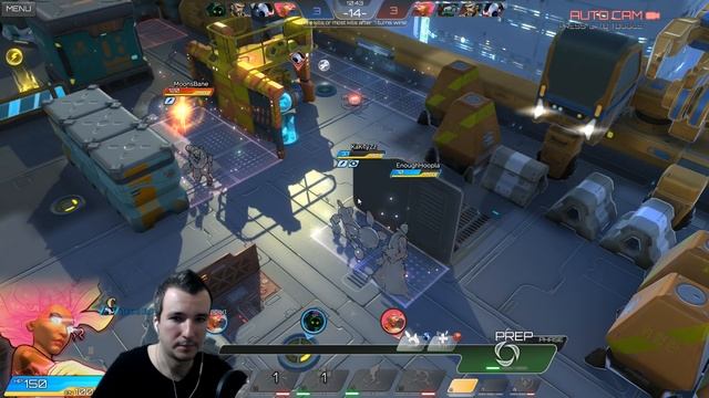 Atlas Reactor Обзор Геймплея - Пошаговая экшен-стратегия