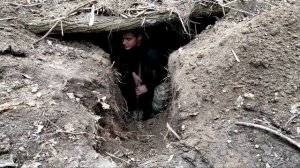 [2 ЧАСТЬ] Сделал печку в землянке. КАК СДЕЛАТЬ ПЕЧКУ В ЗЕМЛЯНКЕ?