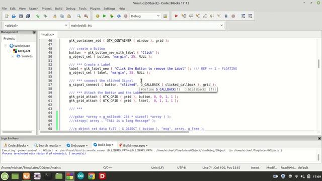 GTK GObject Part 07 смотреть онлайн