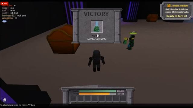 Roblox Halloween 2013: The Witching hour (Zombie Antidote) смотреть онлайн