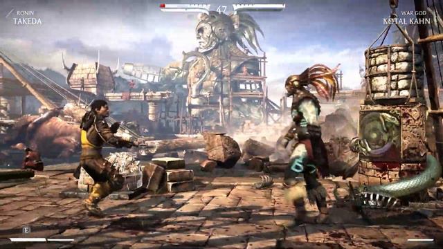 Mortal Kombat X - Takeda Vs Kotal Kahn (Very Hard) смотреть онлайн