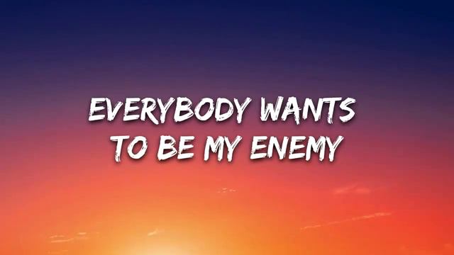 Imagine Dragons Enemy (Lyrics) смотреть онлайн
