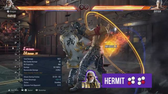 The Ultimate Leroy Hermit Guide - Tekken 8 смотреть онлайн
