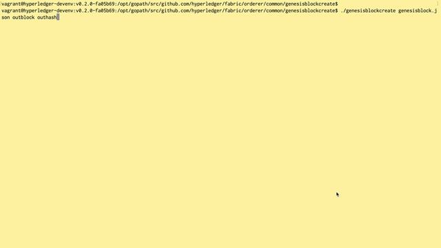 FAB 665 Bootstrap tool to generate genesis block смотреть онлайн
