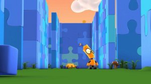Orbit and Rob are Bewildered at Puzzle Planet! | Rob The Robot | Preschool Learning