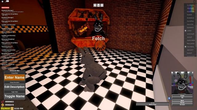 Darzeth Becomes Fetch + Plushtrap Chaser + Adventure Funtime Foxy In Roblox The Pizzeria Remastered смотреть онлайн