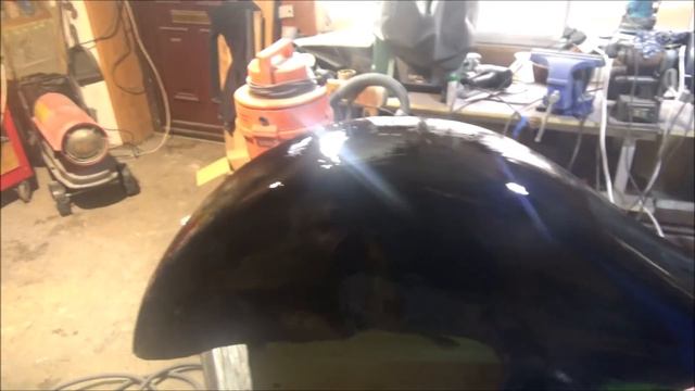 Как сделать переднее крыло для мотоцикла из стекловолокна. смотреть онлайн