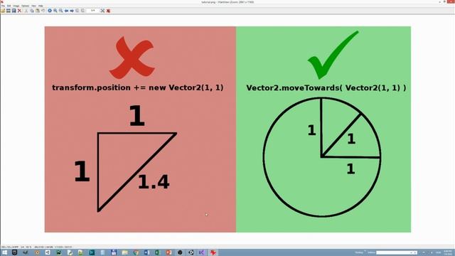 Unity - 2 Dimensional Top Down Movement Tutorial (NO x1.4 speed when moving diagonally) смотреть онлайн