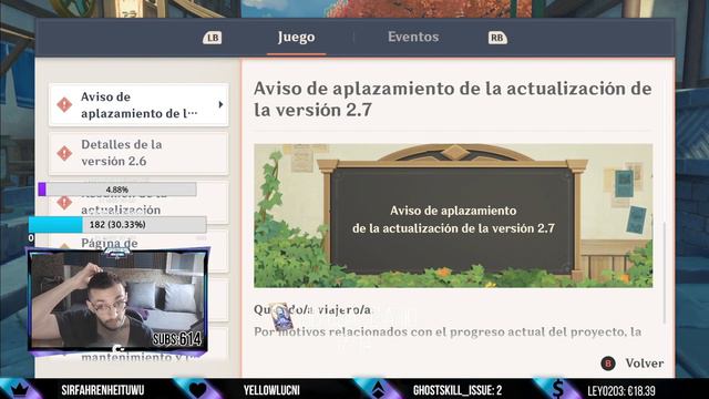 ✅Se Retrasa OFICIALMENTE la 2.7 😟- Genshin Impact смотреть онлайн