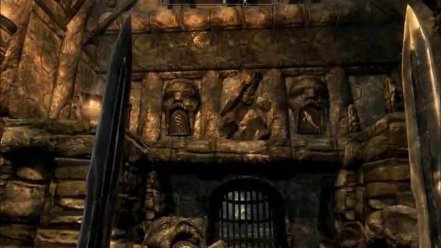 Me and the disgusting spider in Skyrim! смотреть онлайн