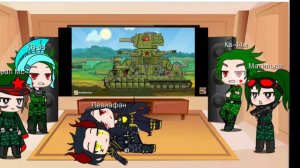 Реакция на мультики про танки ( Хоум Анимейшен) "Прямое попадание".